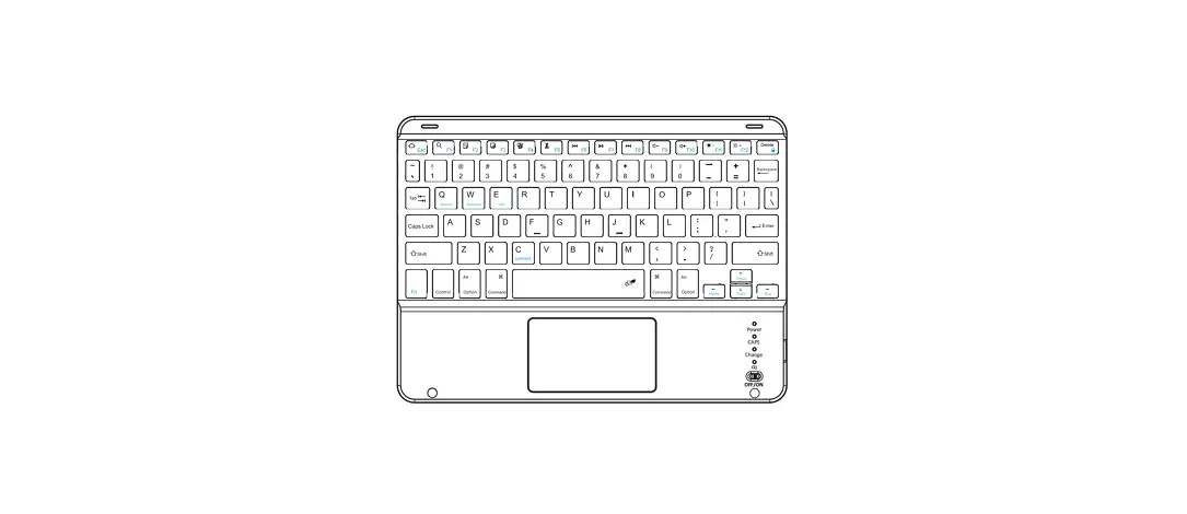 Hama 217219 Bluetooth Keyboard With Touchpad Instruction Manual