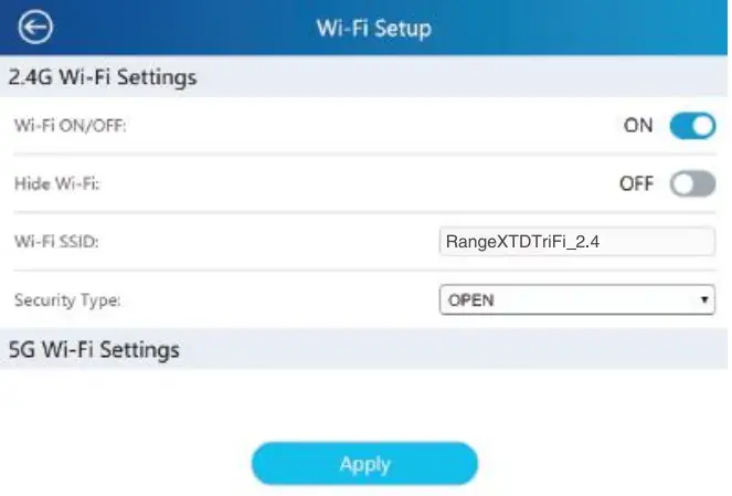 RANGEXTD TRIFI WiFi Booster - APPLY 7