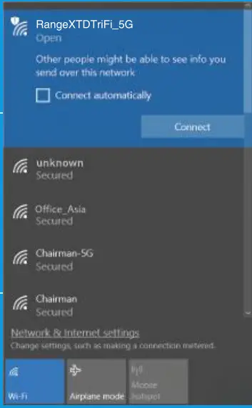 RANGEXTD TRIFI WiFi Booster - mode 5