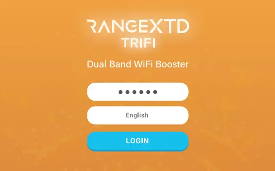 RANGEXTD TRIFI WiFi Booster - passwarod 3