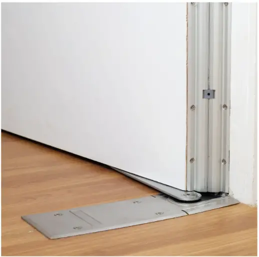 Hipac Floor Mounted Door Closer with Single Swing Hinge-FIG1