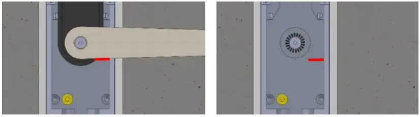 Hipac Floor Mounted Door Closer with Single Swing Hinge-FIG13