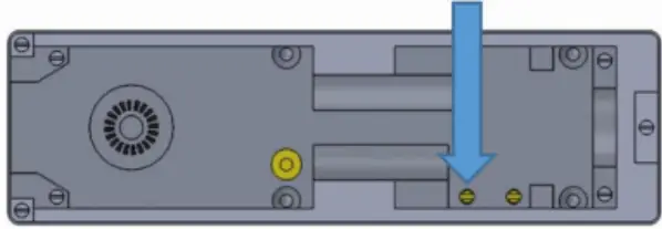 Hipac Floor Mounted Door Closer with Single Swing Hinge-FIG19