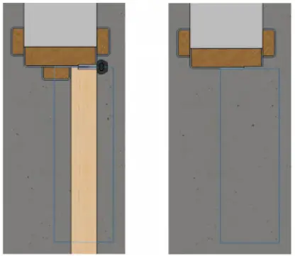 Hipac Floor Mounted Door Closer with Single Swing Hinge-FIG5