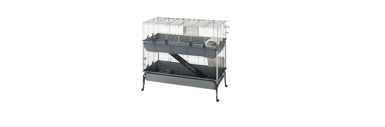 Ferplast 570478 Rabbit 120 Double Two Storey Cage For Rabbits Instruction Manual