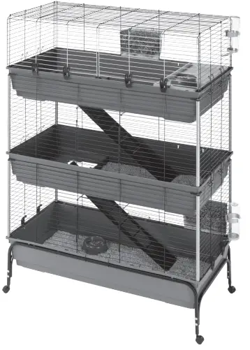 ferplast-570478-RABBIT-120-DOUBLE-Two-Storey-Cage-for-Rabbits-FIG-2