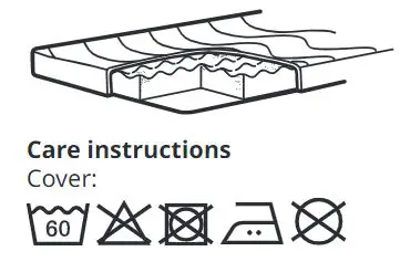 IKEA Baby sleep Cots User Guide - Inner cover