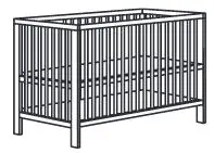 IKEA Baby sleep Cots User Guide - GULLIVER