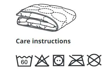 IKEA Baby sleep Cots User Guide - LENAST quilt for cot