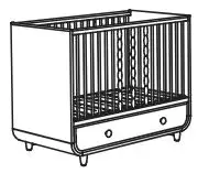 IKEA Baby sleep Cots User Guide - MYLLRA cot