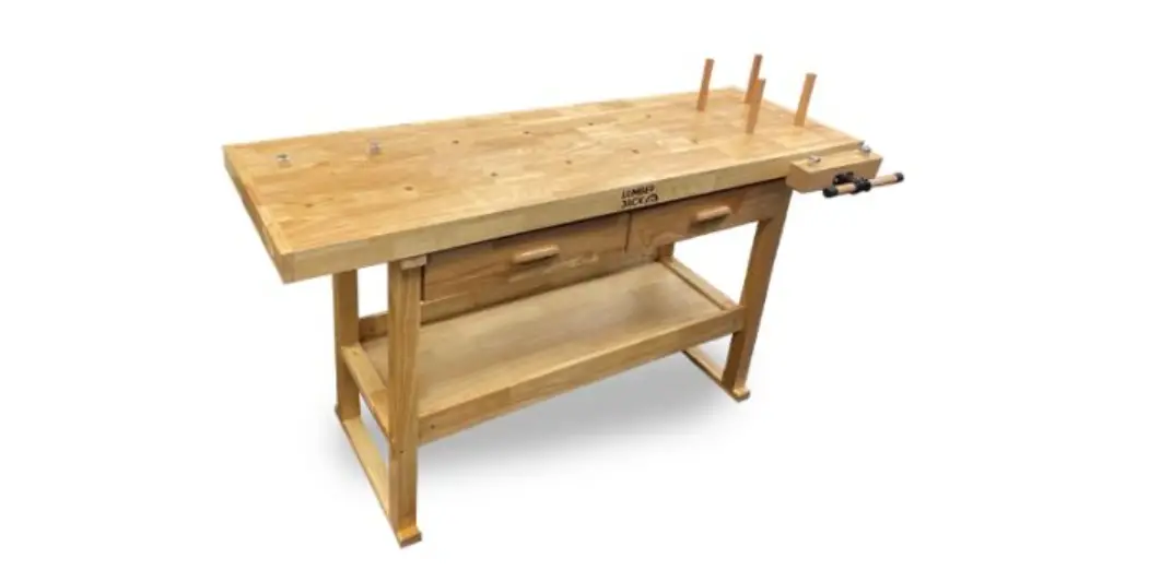 Lumberjack Wb1520d2 Solid Wooden Bench User Manual