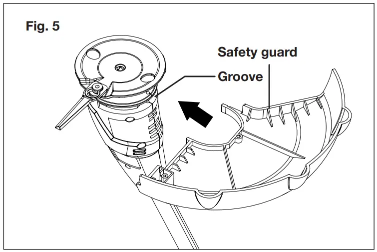 Fitting the Safety Guard