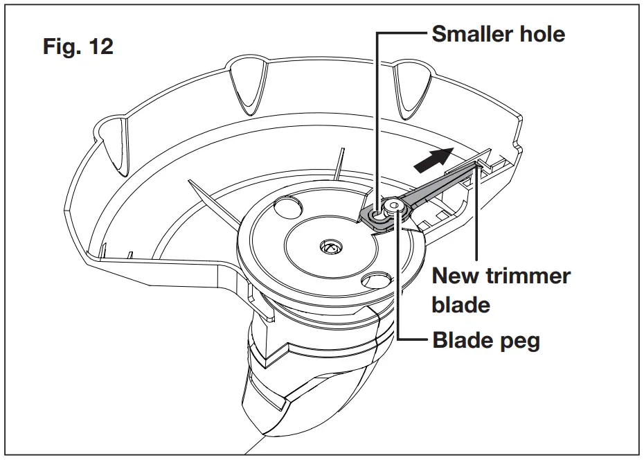 Replacing the Trimmer Blade