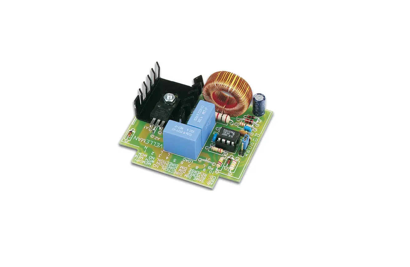 Velleman K8007 Dimmer Module User Manual