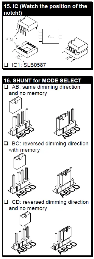 velleman-K8007-Dimmer-Module-FIG 16