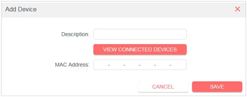 MERCUSYS MW301R 300Mbps Wireless N Router User Guide - Click Add Device