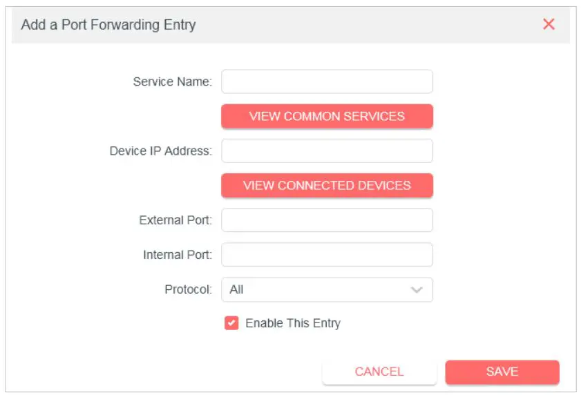 MERCUSYS MW301R 300Mbps Wireless N Router User Guide - Click Add