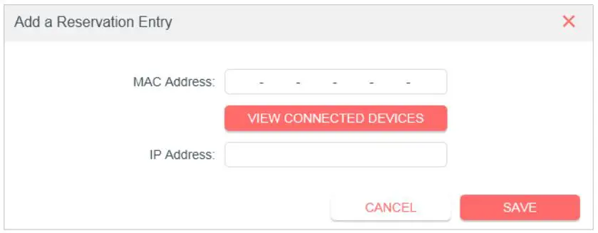 MERCUSYS MW301R 300Mbps Wireless N Router User Guide - Click VIEW CONNECTED DEVICES