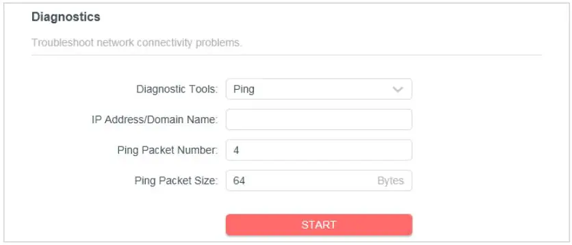 MERCUSYS MW301R 300Mbps Wireless N Router User Guide - Diagnostics