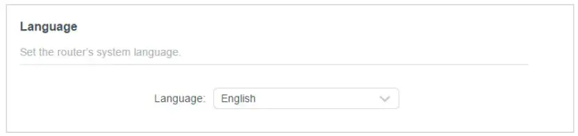 MERCUSYS MW301R 300Mbps Wireless N Router User Guide - Language