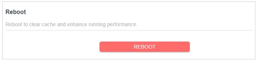 MERCUSYS MW301R 300Mbps Wireless N Router User Guide - To reboot the router manually