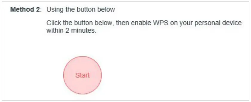 MERCUSYS MW301R 300Mbps Wireless N Router User Guide - Using the WPS Button on the Web Screen
