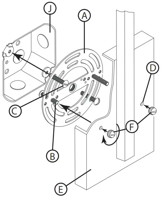 LARK 82050 Wall Mount - Mounting