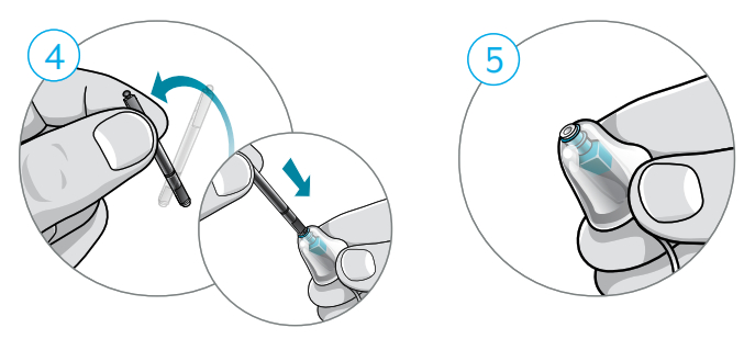 Starkey RIC 312 Micro Receiver-In - Changing Hear Clear Wax Guards