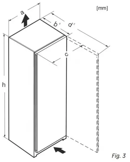 FIG 25 Installation dimensions
