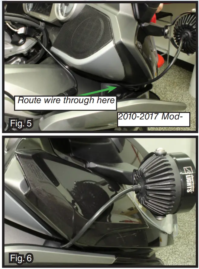 clearwater LIGHTS BMW K1600GT Erica LED Light - fig 30