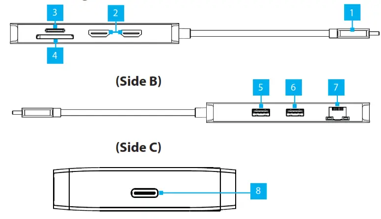 StarTech com USB C Multiport Adapter