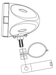FIG 4 Amplifier and Loudspeaker Mounting