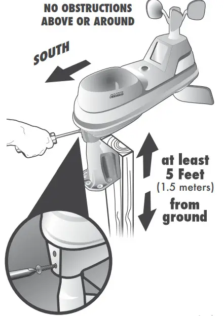 AcuRite 06004 5-in-1 Weather Senso - INSTALLATION