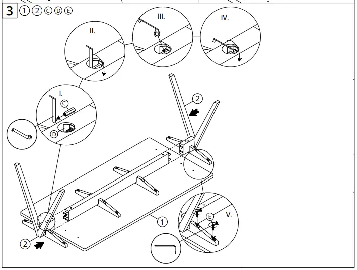 Sav and Okse TD4 HOUT, TD4 WOOD Assembly Instructions