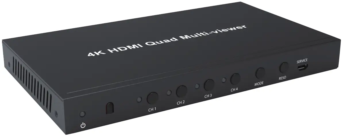 OREI HDS 401MV 4K HDMI 4×1 Quad Multi Viewer