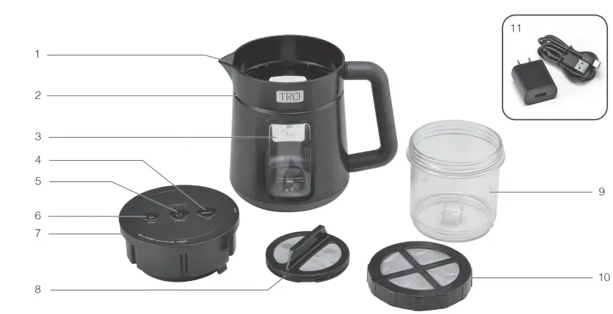 CB-100 Rapid Cold Brew Coffee Maker-fig2