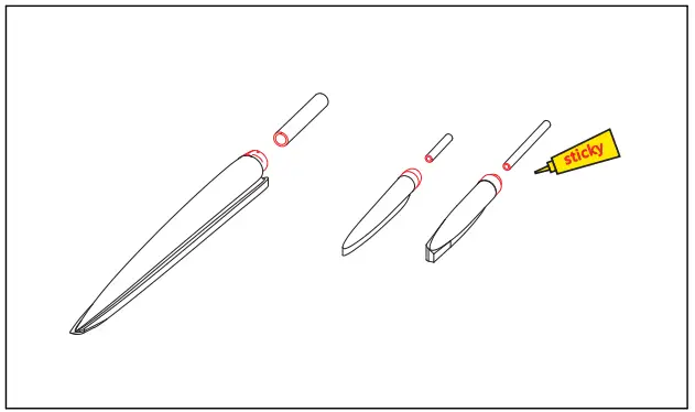 BANANA HOBBY MIG 17 7 CH AF Model Red White MiG 17 90mm RC EDF Jet - Ffig 1