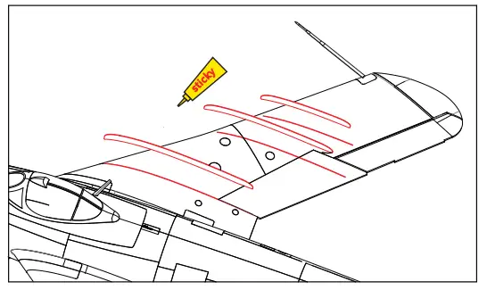 BANANA HOBBY MIG 17 7 CH AF Model Red White MiG 17 90mm RC EDF Jet - Ffig 11