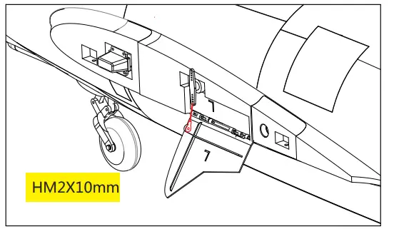 BANANA HOBBY MIG 17 7 CH AF Model Red White MiG 17 90mm RC EDF Jet - Ffig 12