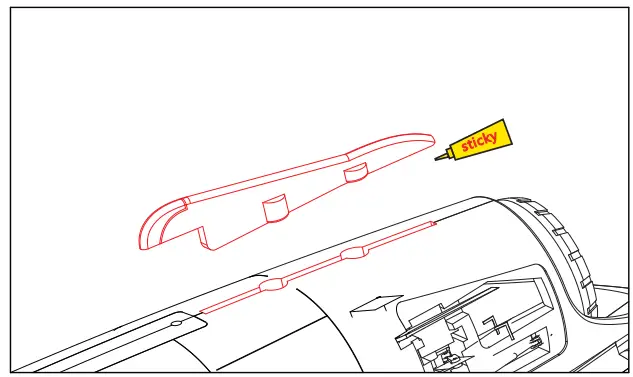 BANANA HOBBY MIG 17 7 CH AF Model Red White MiG 17 90mm RC EDF Jet - Ffig 3