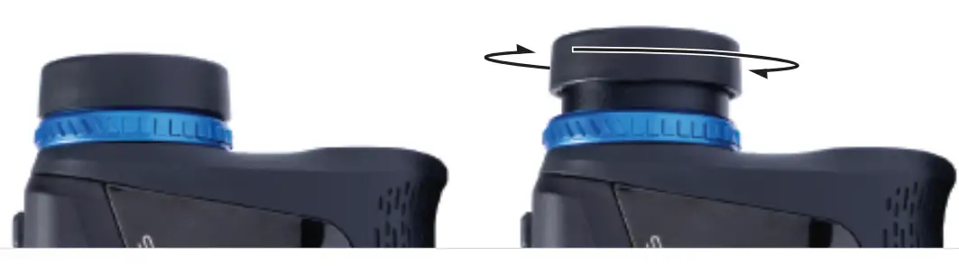 COBALT Q-6 Golf Laser Rangefinder Blue Black - fig 3