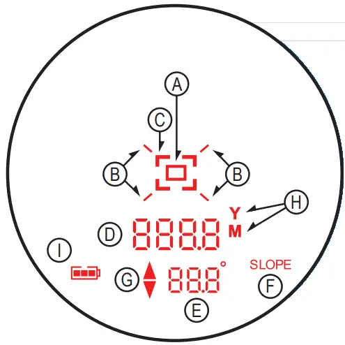 COBALT Q-6 Golf Laser Rangefinder Blue Black - fig 4