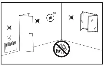 NEOMITIS RTE7SD Mains Powered Digital 7 Day Programmable Room Thermostat - INSTALLATION