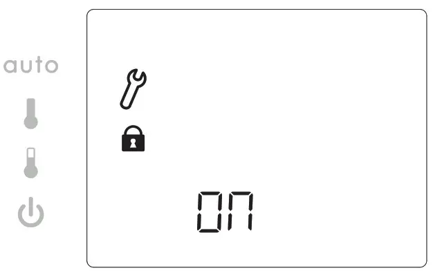 NEOMITIS RTE7SD Mains Powered Digital 7 Day Programmable Room Thermostat - PROGRAM LOCK 2