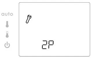 NEOMITIS RTE7SD Mains Powered Digital 7 Day Programmable Room Thermostat - SELECT 2 POINTS TPI 2