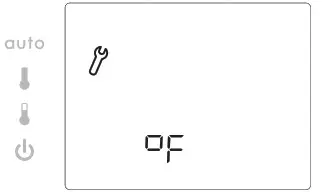 NEOMITIS RTE7SD Mains Powered Digital 7 Day Programmable Room Thermostat - SET °C °F TEMPERATURE 2