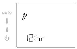 NEOMITIS RTE7SD Mains Powered Digital 7 Day Programmable Room Thermostat - SET 12 24 HOURS CLOCK 2