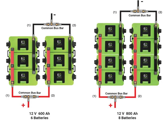 EXPION360 EX-G24-60C 60 Ah Lithium Battery - 3