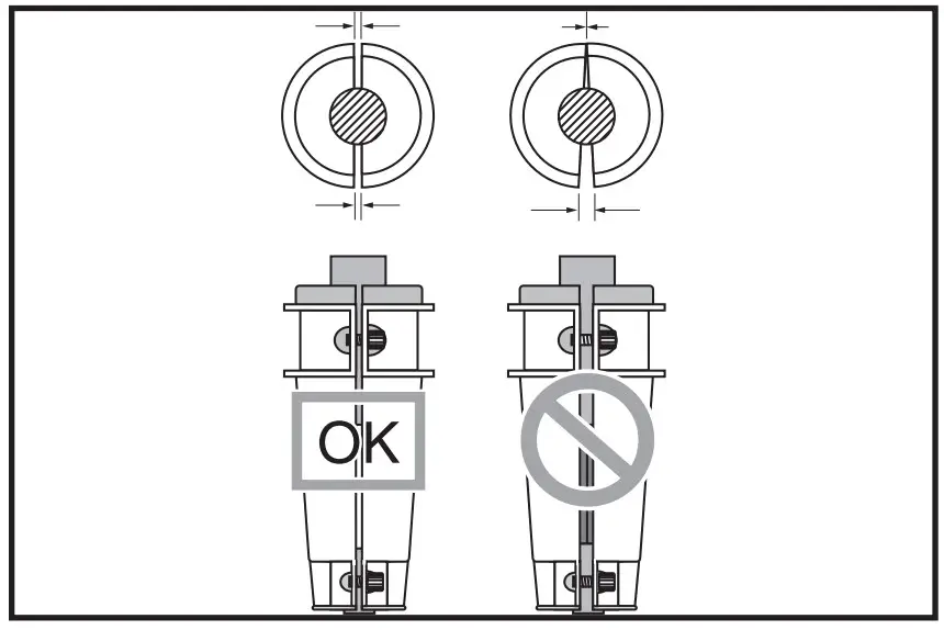 After all four Allen screws