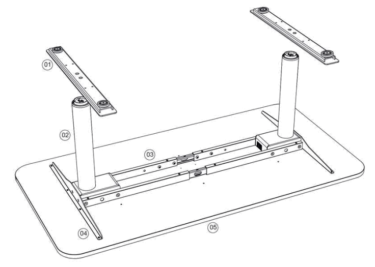 WAGNER W-Life E-Table Height Adjustable Desk - fig 10